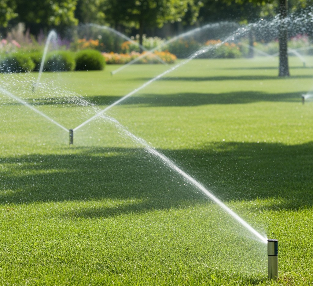 Automated sprinkler irrigation system